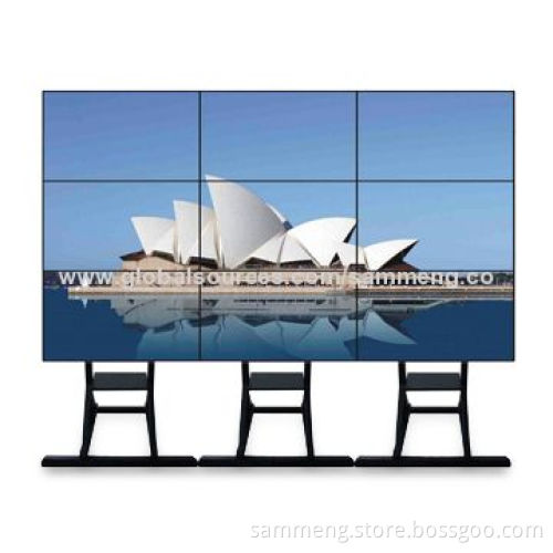 Video Wall with 1,000cd/m² Brightness and 178° Vertical Viewing Angle